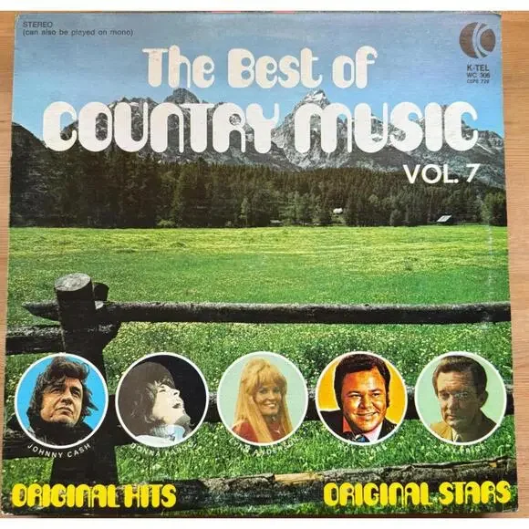 Various Artists - The Best of Country Music Vol. 7 Vinyl Record LP VG+ AJ24 - Picture 1 of 2